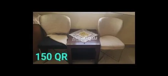 كرسيين للبيع بحاله ممتازه