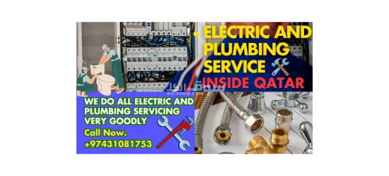 electric and plumbing servicing inside Qatar - 2