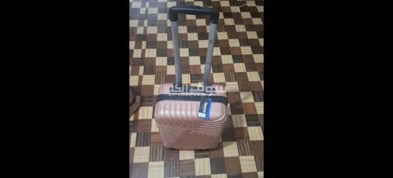 Travel bag hard shell rose gold wheel luggage suitcase - 5