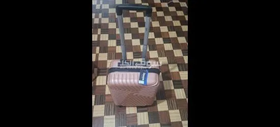 Travel bag hard shell rose gold wheel luggage suitcase - 6