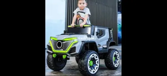 سياره اطفال كهربائيه هامر كبيره - 2