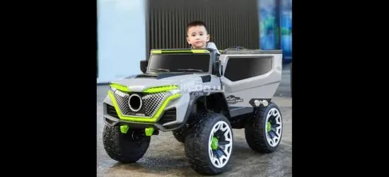 سياره اطفال كهربائيه هامر كبيره - 4